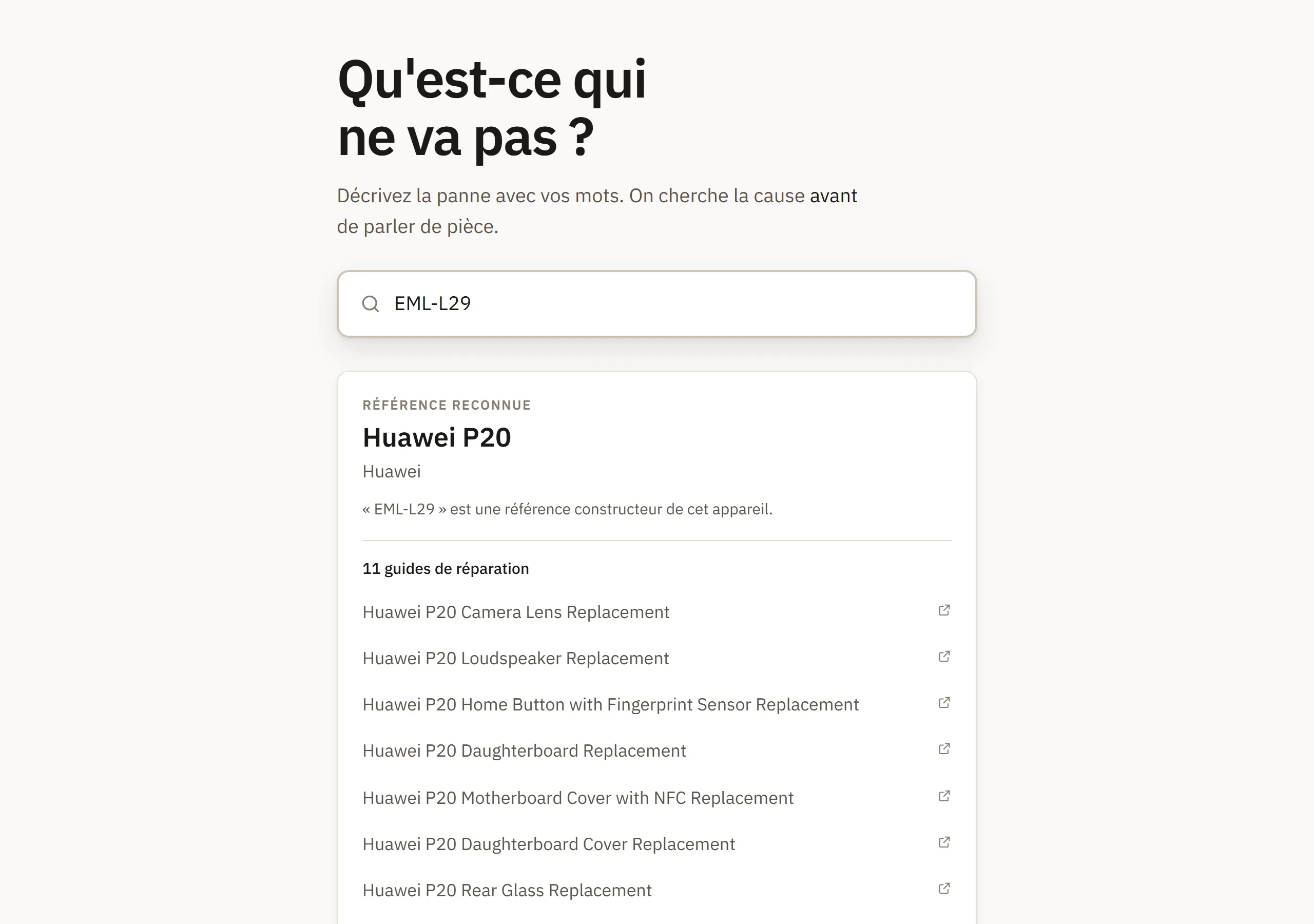 Une reference constructeur reconnue, et les guides de reparation qui y sont rattaches
